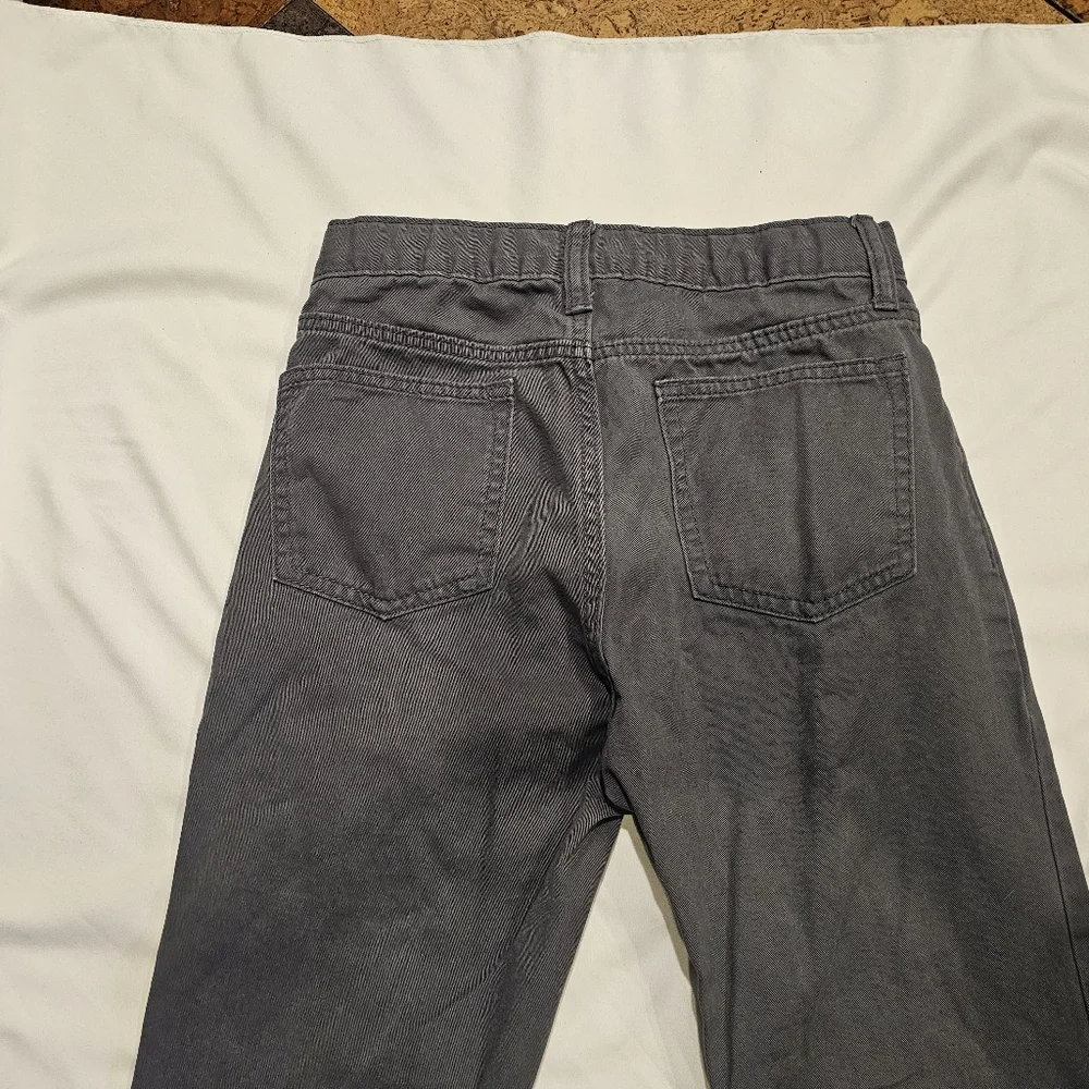 Old Navy Gray Straight-Leg Jeans/Pants- Size 14